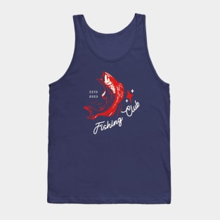 Funny Fishing Club Tank Top